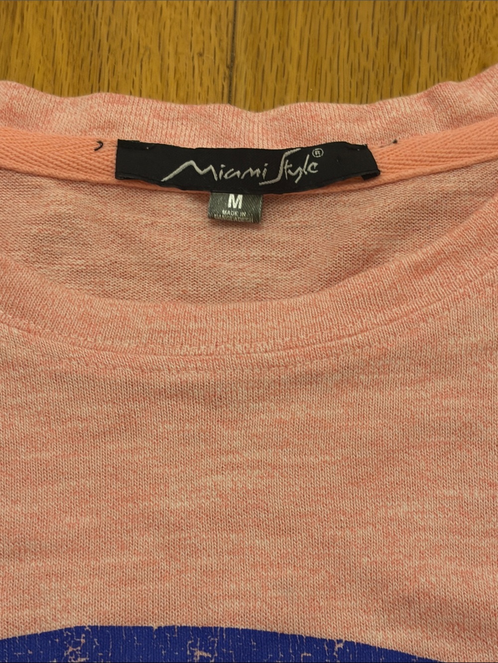 Pink Long Sleeve 30A Graphic Tee Size Medium - Picture 2 of 4